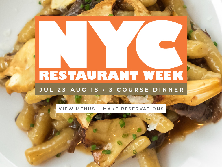 NYC Restaurant Week - View menus and make reservations